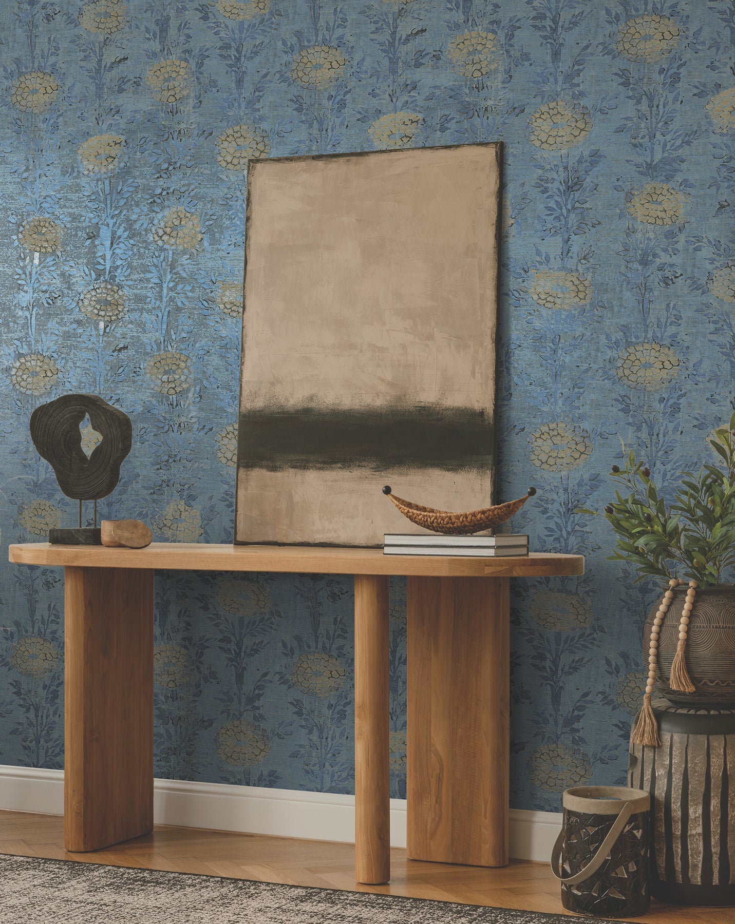 French Marigold Wallpaper by Ronald Redding – Foord Wallcoverings