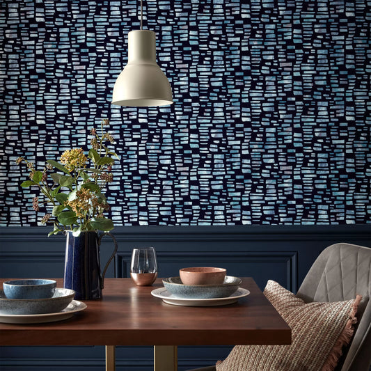 Fusion Luxury Flock Wallpaper by 1838