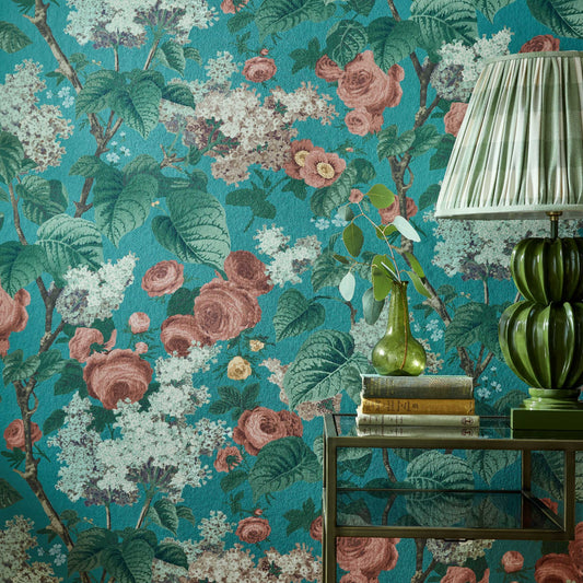 Floribunda Wallpaper V&A and 1838 Collaboration