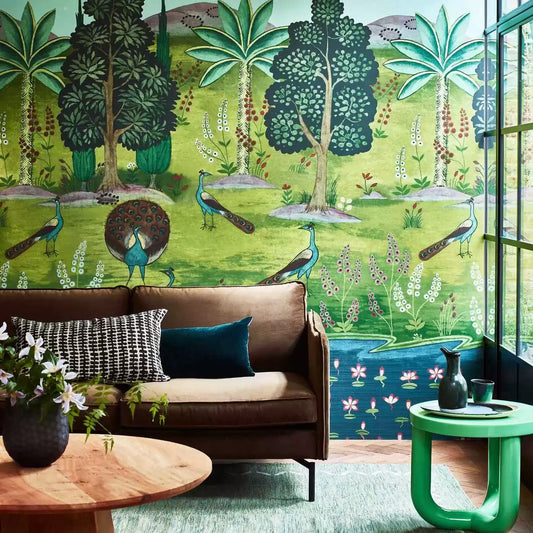 Garland of Ragini by 1838 V&A Decorative Paper Collection II