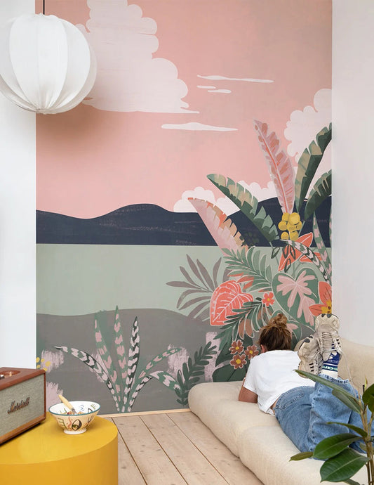 California Sunrise Mural