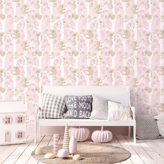 Koala Wallpaper by Galerie (Tiny Tots 2 Collection)