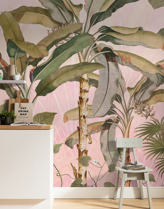 Plantation Tropical Jungle Mural