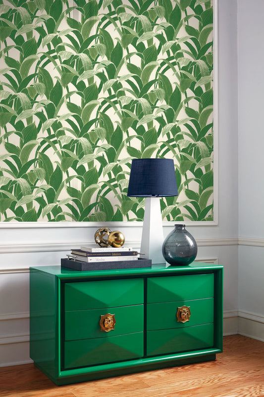 Imperial Tropical Wallpaper by Seabrook Designs (Koi Collection)