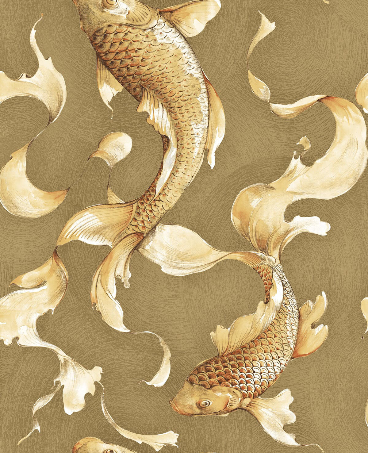 Koi Wallpaper by Seabrook Designs (Koi Collection)
