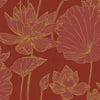 Lotus Wallpaper by Seabrook Designs (Koi Collection)