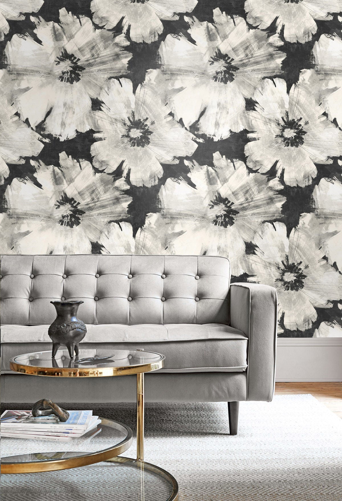 Curie Wallpaper by Seabrook Designs (Avant Garde Collection)