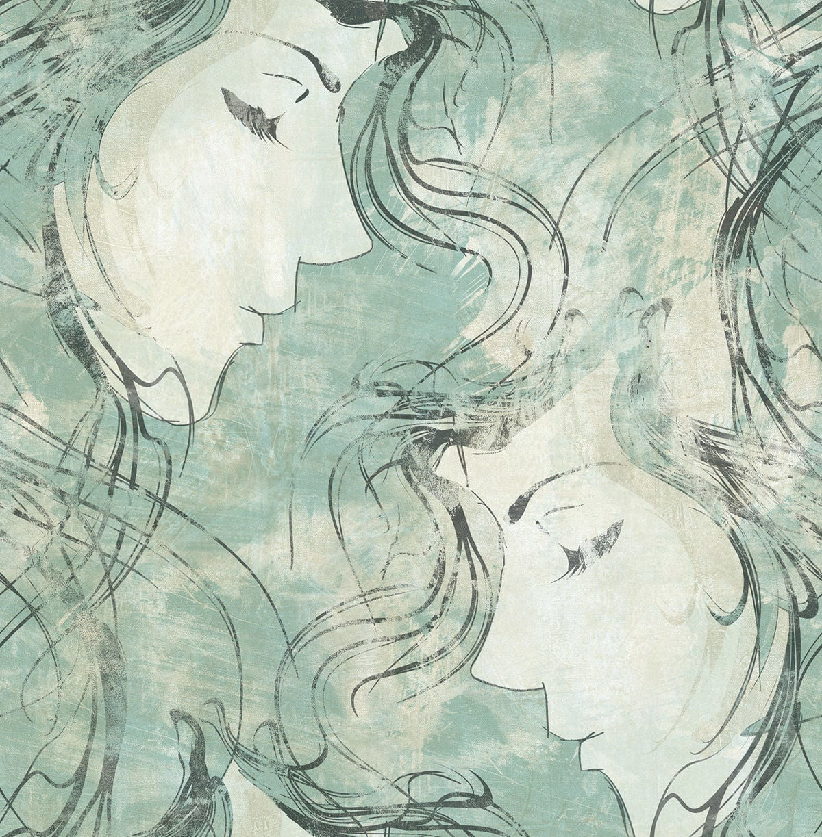 Chadwick Portrait Wallpaper by Seabrook Designs (Avant Garde Collection)