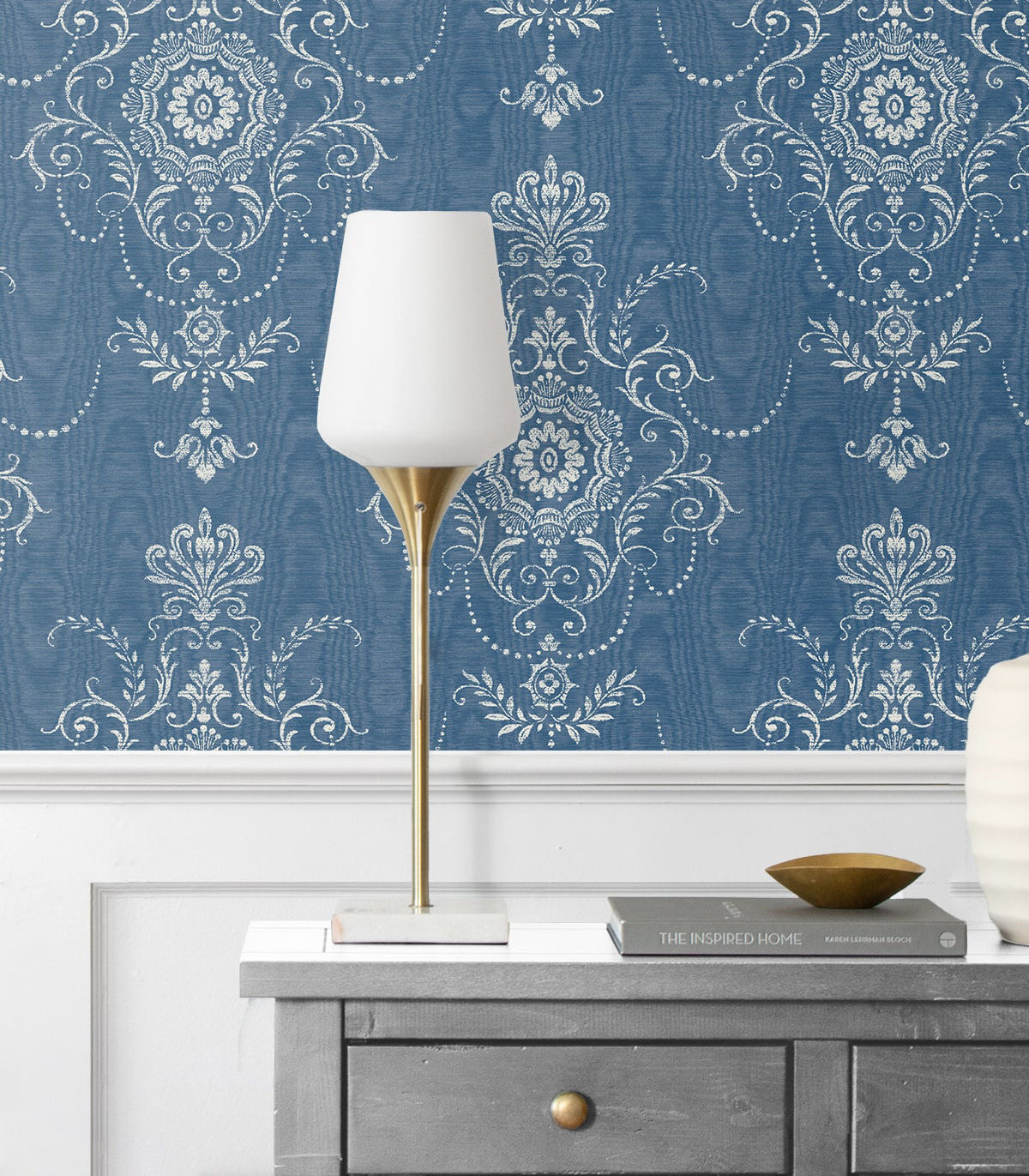 French Country Colette Wallpaper by Seabrook Designs (French Country Collection)