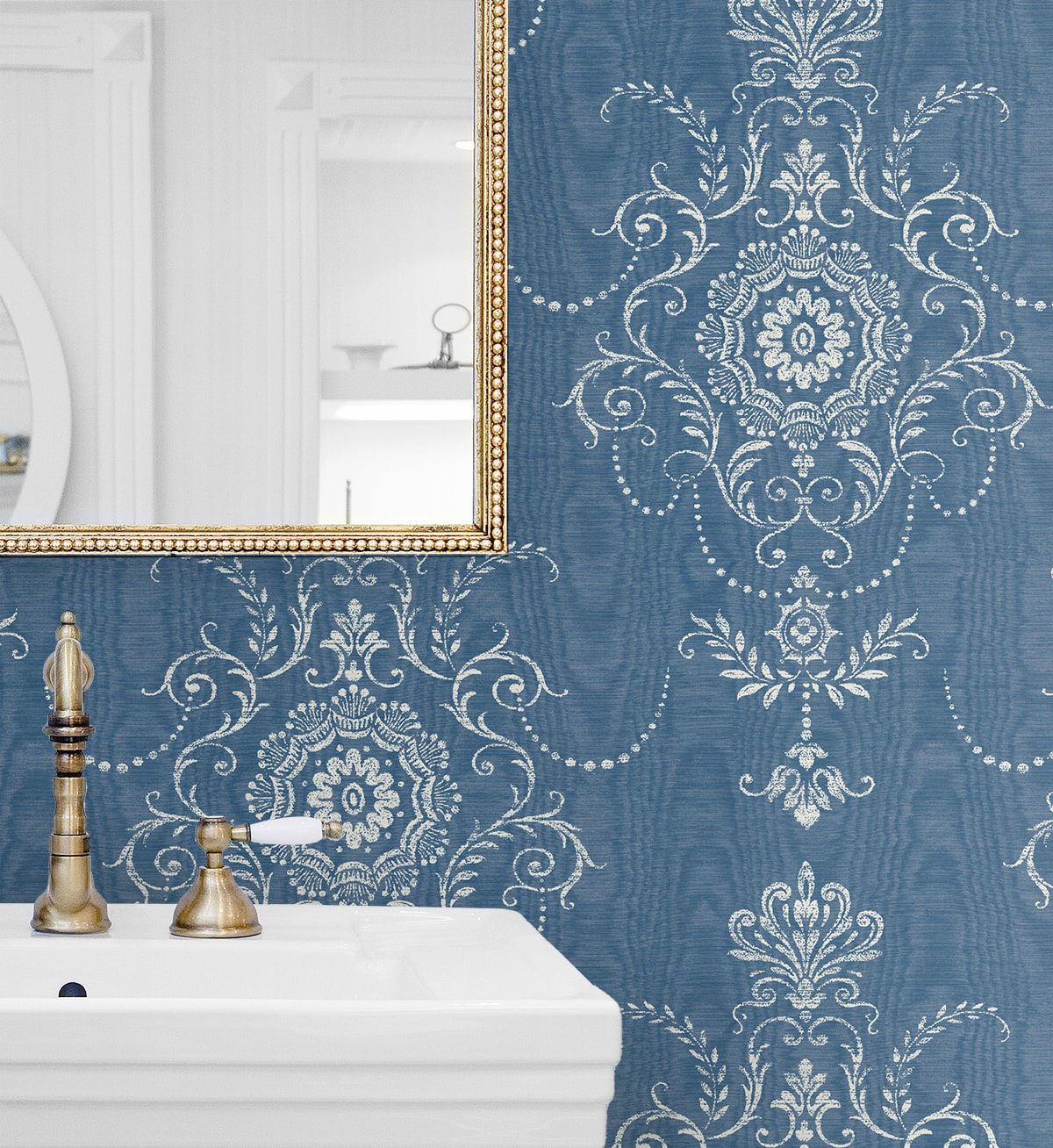 French Country Colette Wallpaper by Seabrook Designs (French Country Collection)