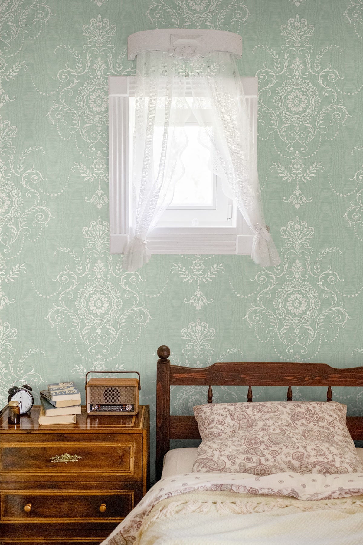 French Country Colette Wallpaper by Seabrook Designs (French Country Collection)
