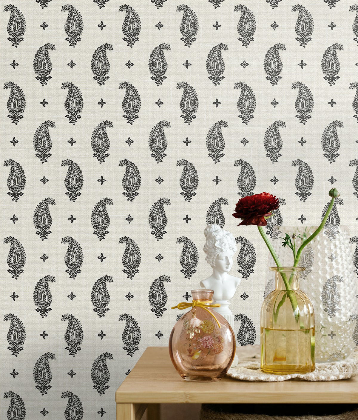 French Country Maia Wallpaper by Seabrook Designs (French Country Collection)