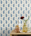 French Country Maia Wallpaper by Seabrook Designs (French Country Collection)