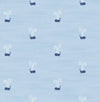 Tiny Whales Wallpaper by Seabrook Designs (Day Dreamers Collection)