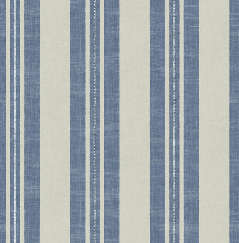 Linen Stripe Wallpaper by Seabrook Designs