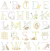 Alphabet Wallpaper by Seabrook Designs (Day Dreamers Collection)