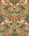 Fragaria Garden Wallpaper by Seabrook Designs
