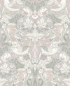 Light Grey & Rose Petal