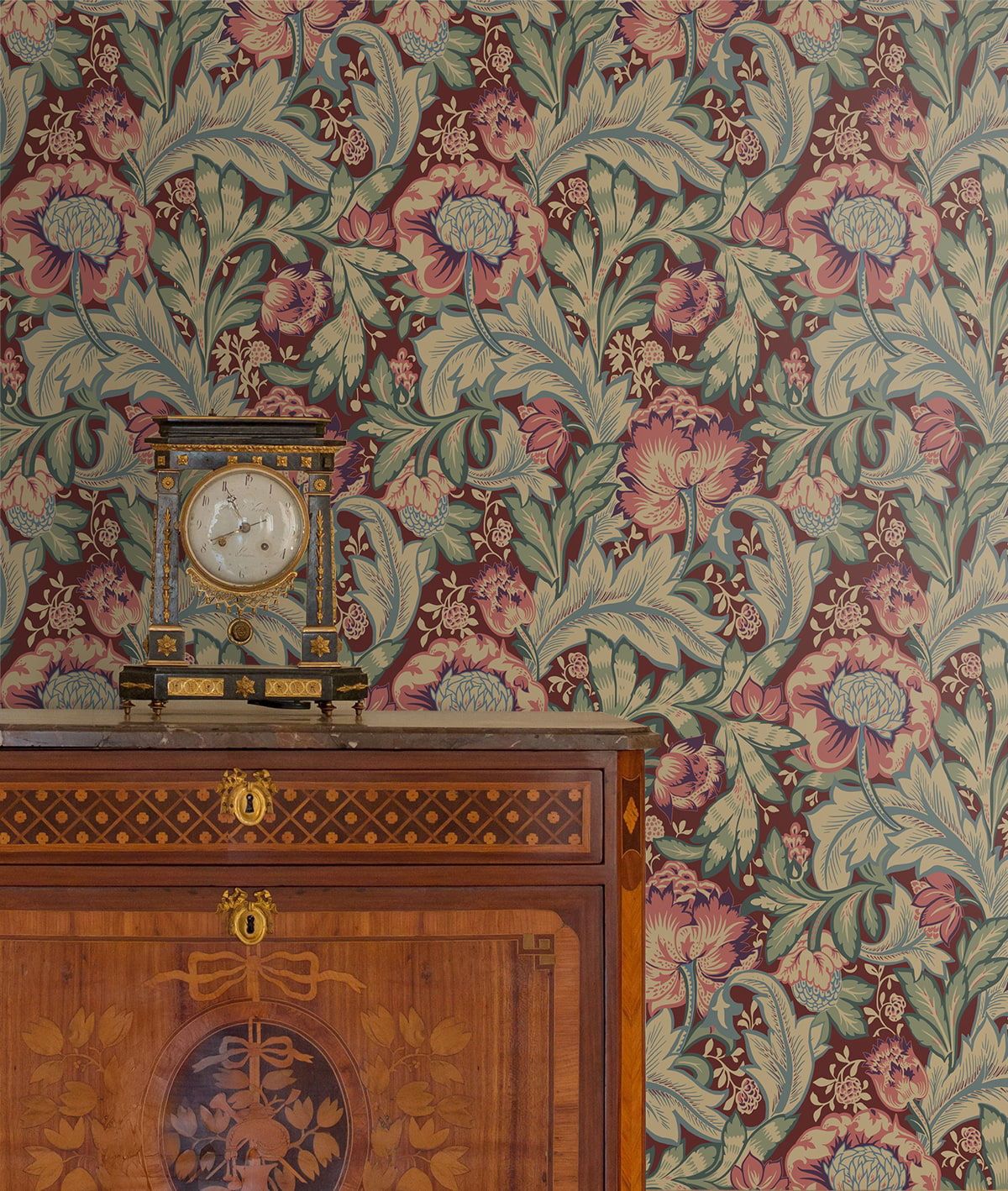 Acanthus Garden Wallpaper by Seabrook Designs (Legacy Prints Collection)