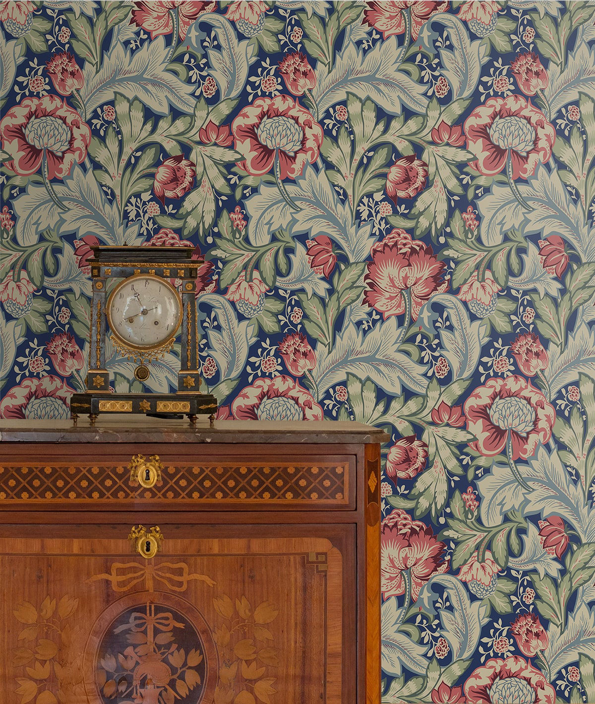 Acanthus Garden Wallpaper by Seabrook Designs (Legacy Prints Collection)