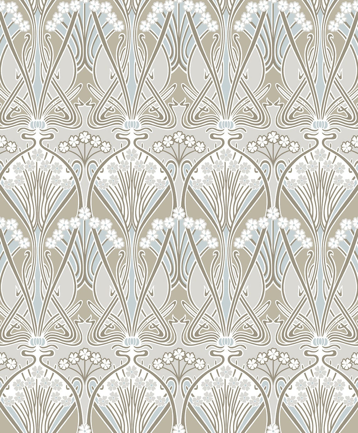 Dragonfly Damask Wallpaper by Seabrook Designs (Legacy Prints Collection)