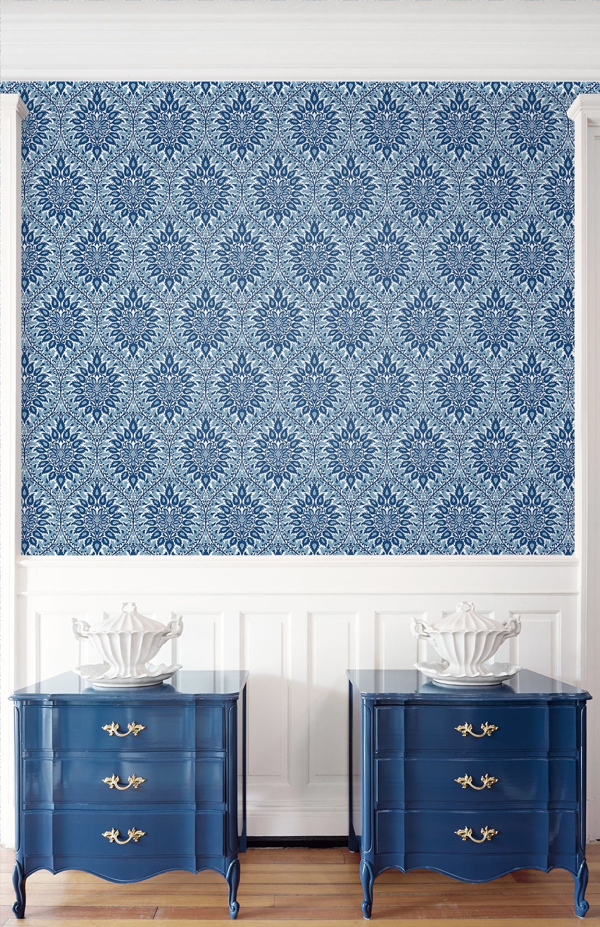 Luna Ogee Wallpaper by Seabrook Designs