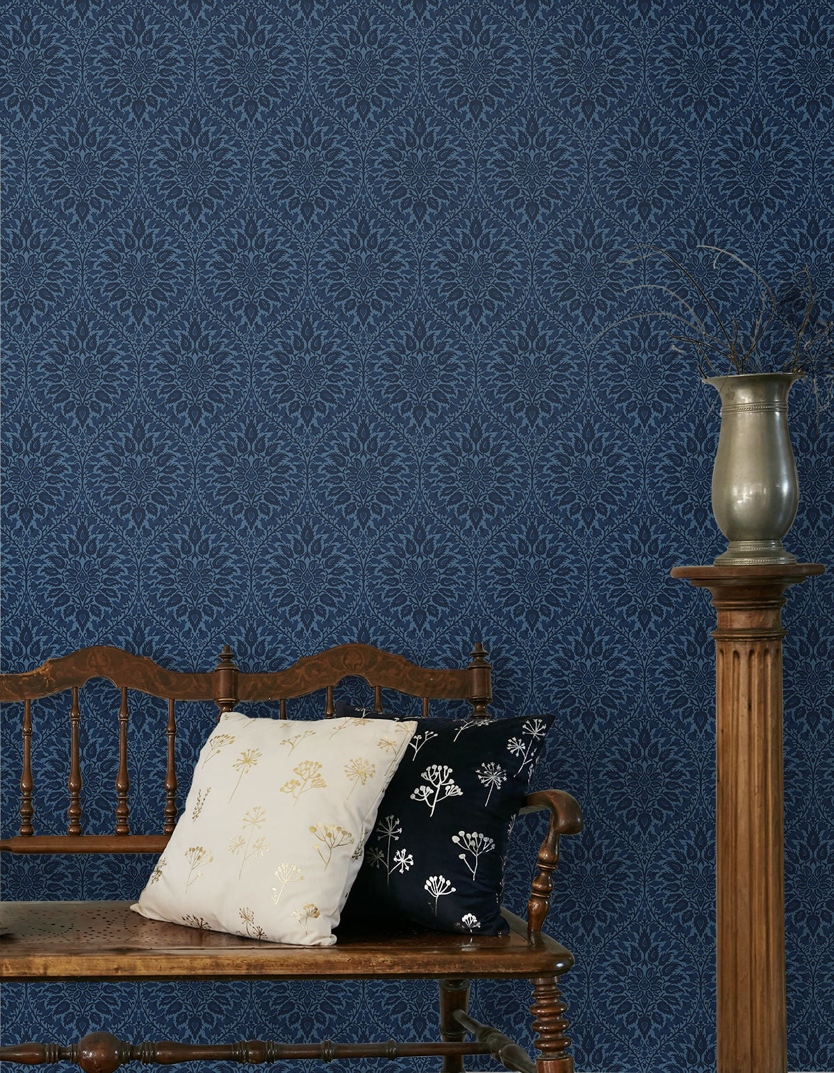 Luna Ogee Wallpaper by Seabrook Designs