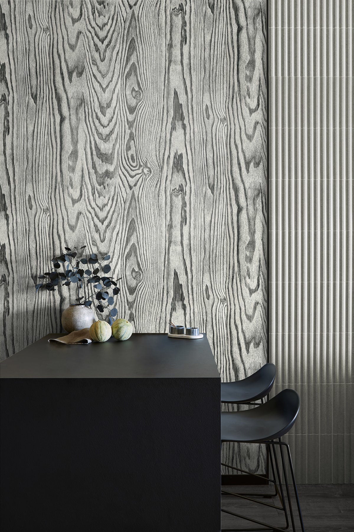 Nina Wallpaper by Seabrook Designs (Japandi-Inspired Collection)