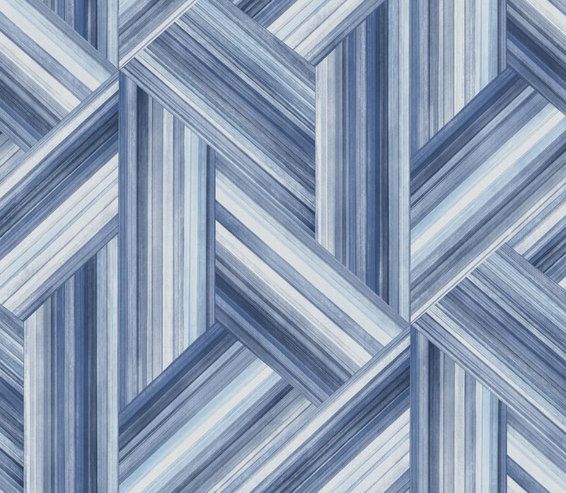 Geo Inlay Wallpaper by Seabrook Designs (Living With Art 2 Collection)