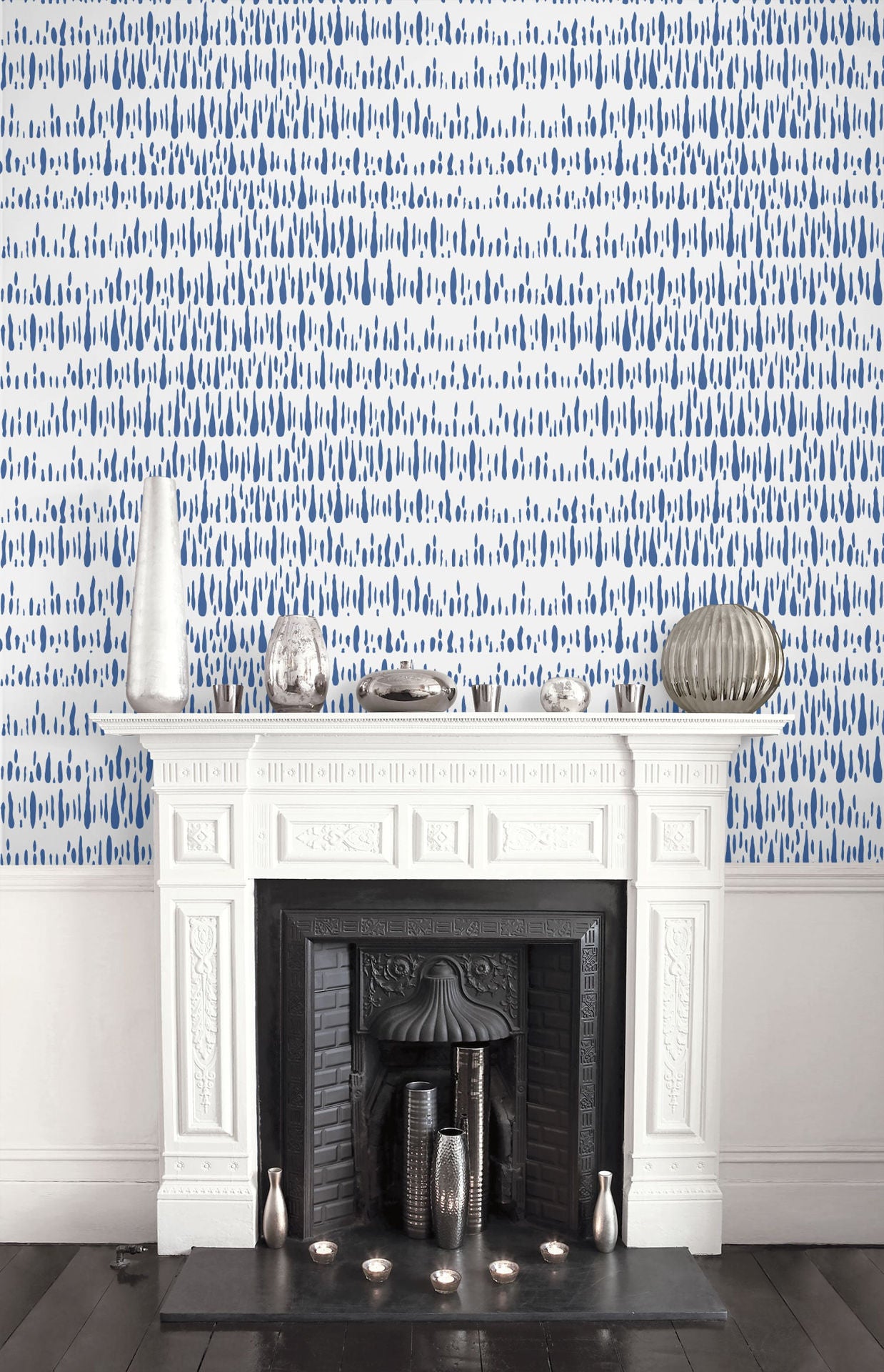 Brush Marks Wallpaper by Seabrook Designs (Living With Art 2 Collection)