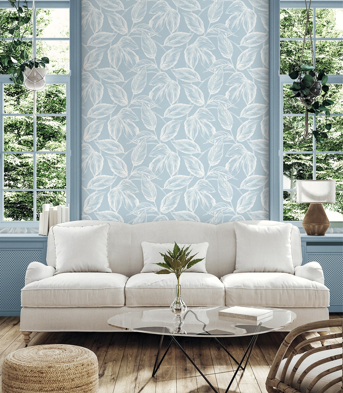 Beckett Wallpaper by Seabrook Designs ( Summer House Collection)