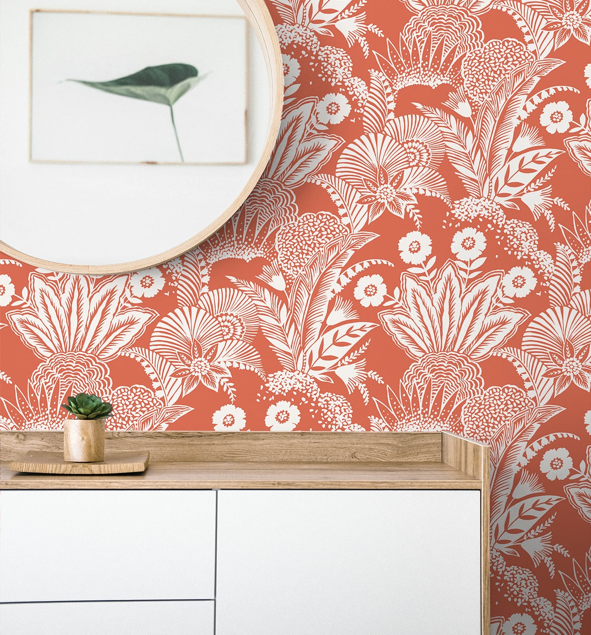Suvi Wallpaper by Seabrook Designs (Summer House Collection)