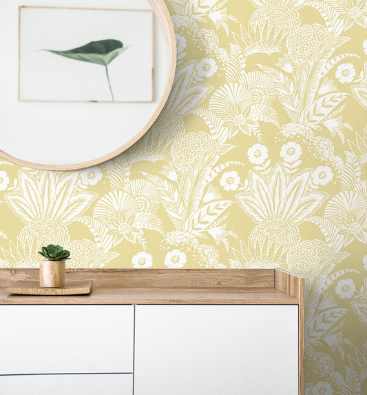 Suvi Wallpaper by Seabrook Designs (Summer House Collection)