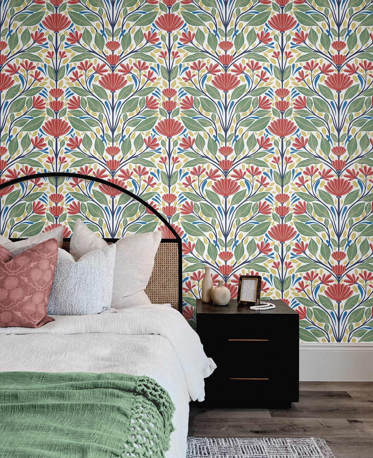 Carmela Wallpaper by Seabrook Design (Summer House Collection)