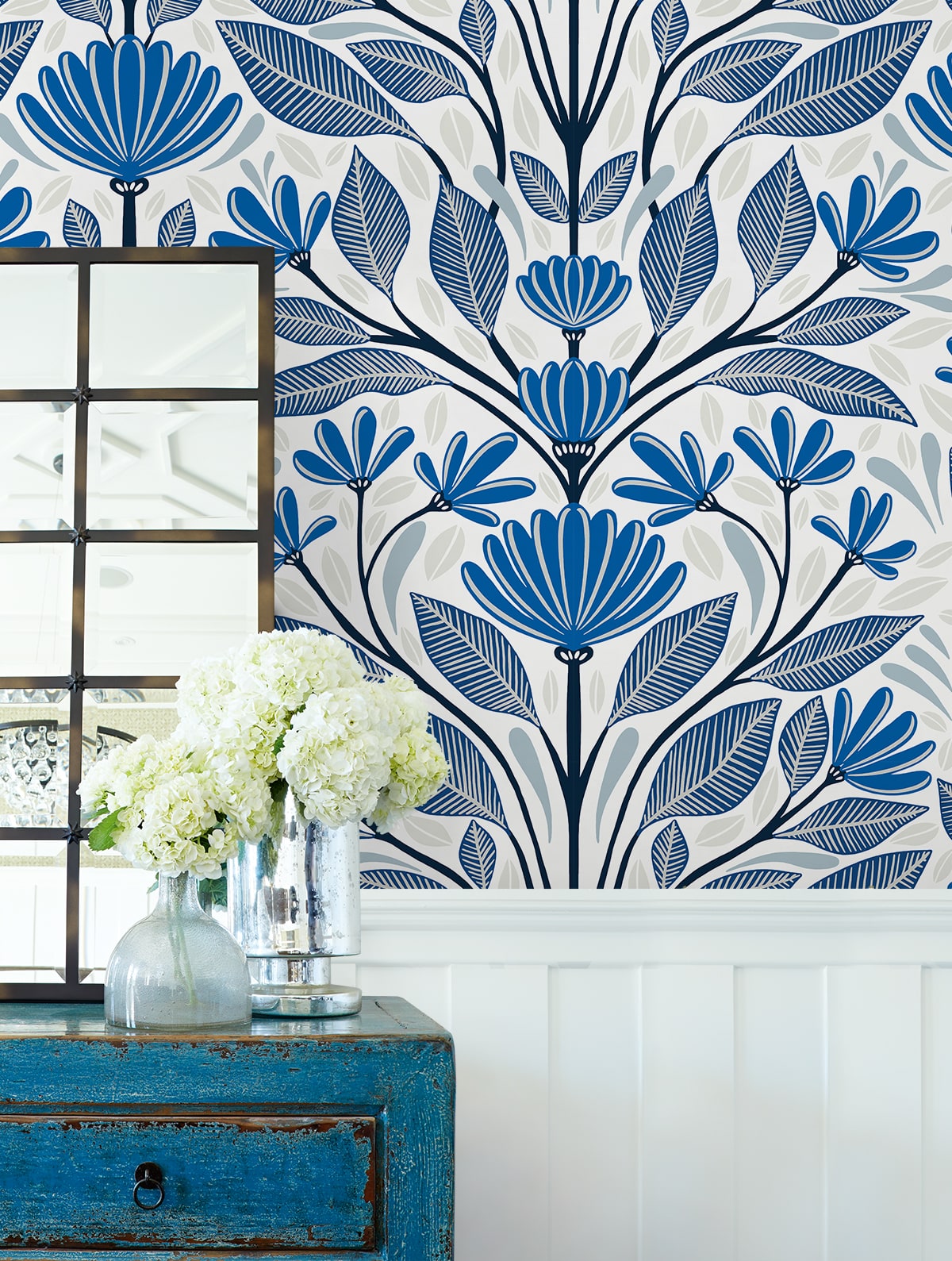 Carmela Wallpaper by Seabrook Design (Summer House Collection)