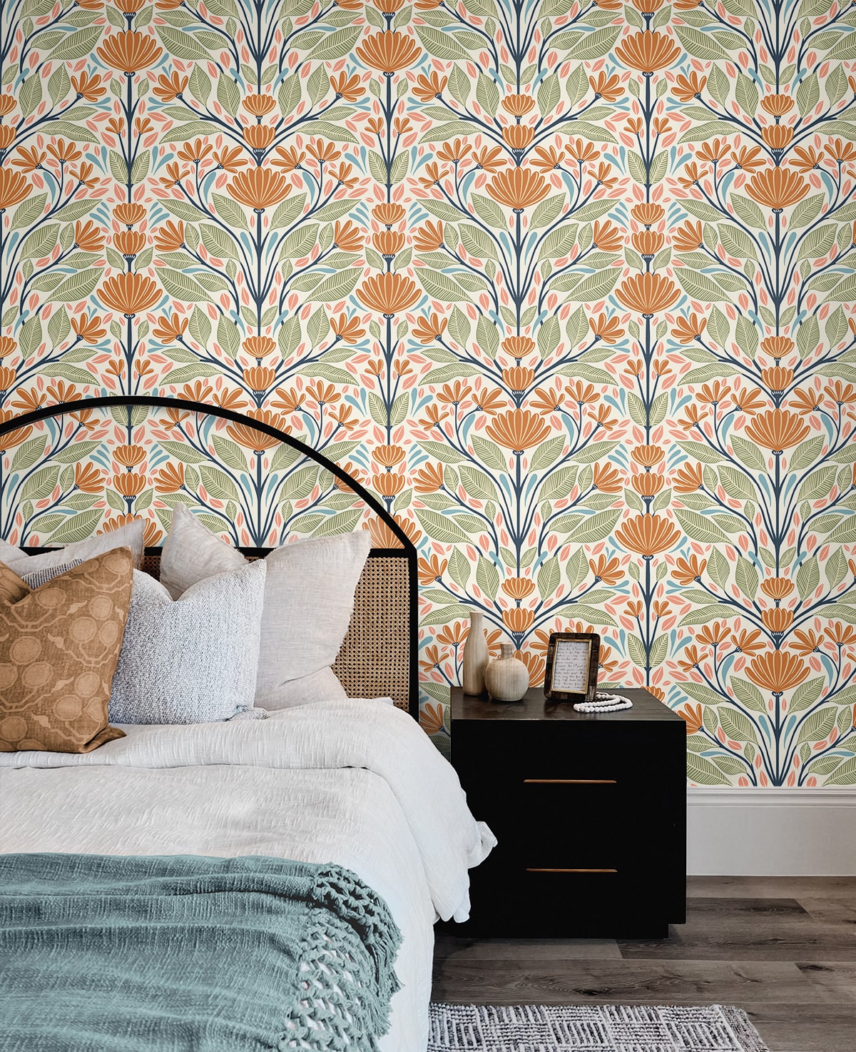 Carmela Wallpaper by Seabrook Design (Summer House Collection)
