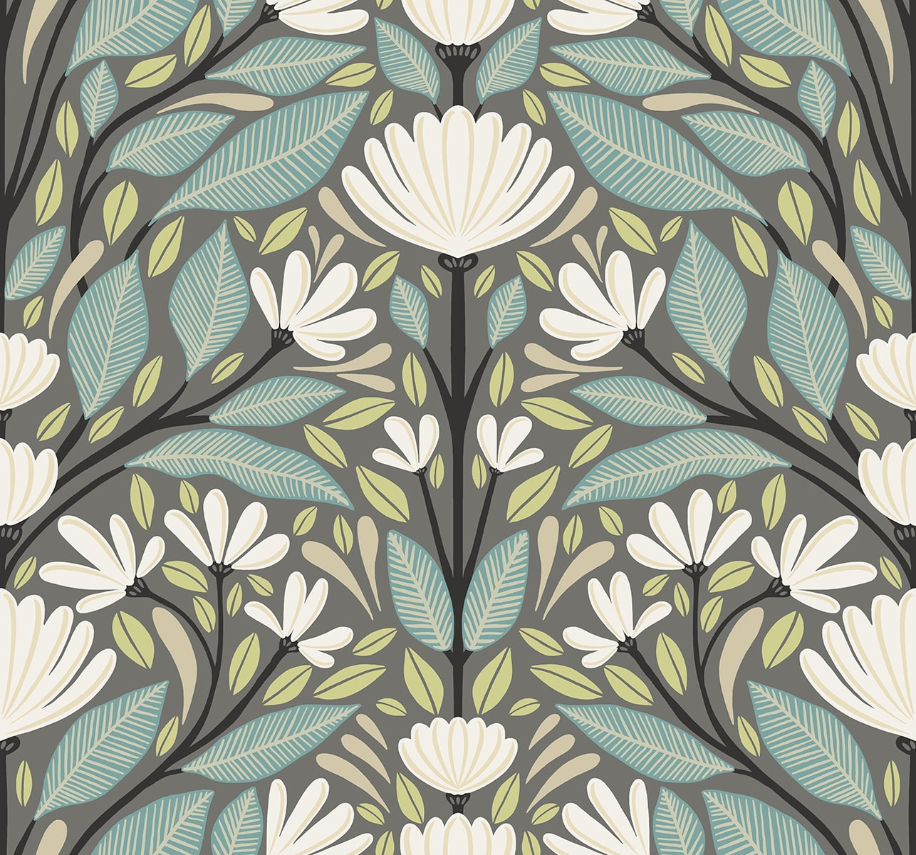 Carmela Wallpaper by Seabrook Design (Summer House Collection)