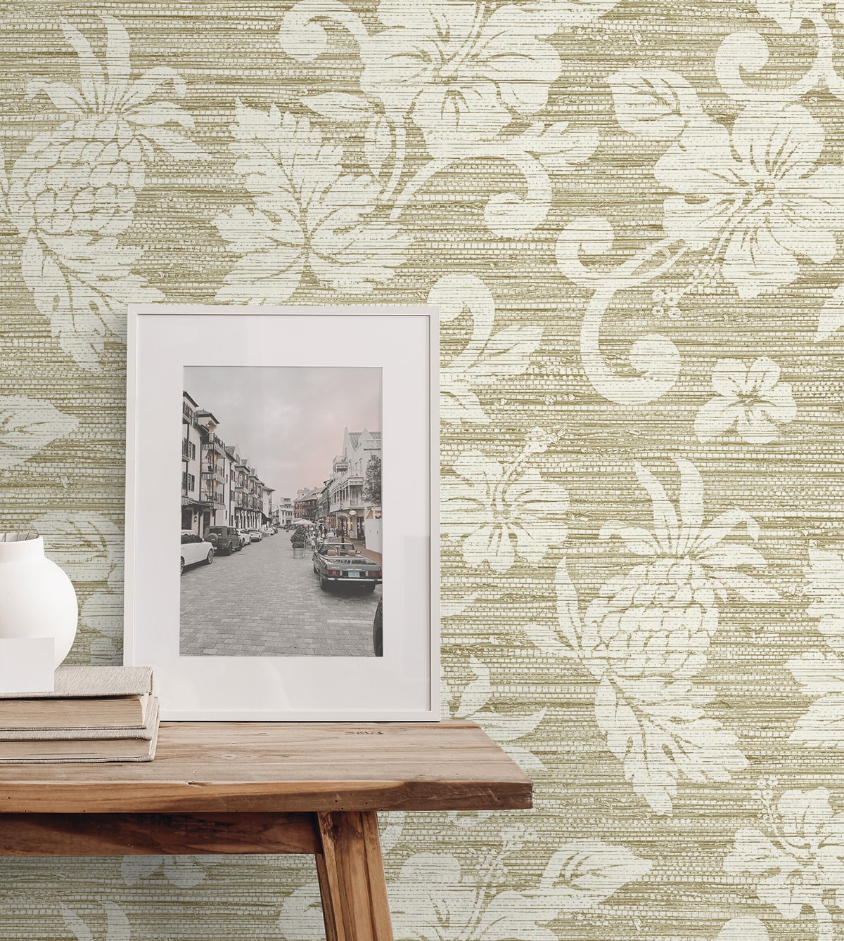 Juno Wallpaper by Seabrook Designs (Summer House Collection)