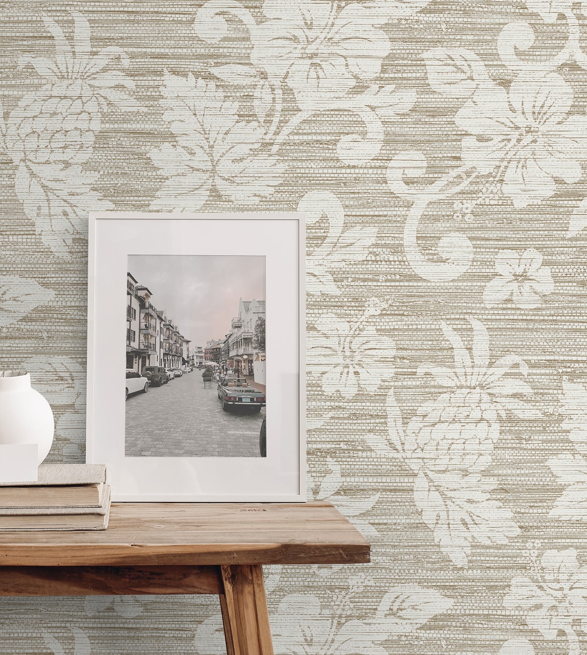 Juno Wallpaper by Seabrook Designs (Summer House Collection)