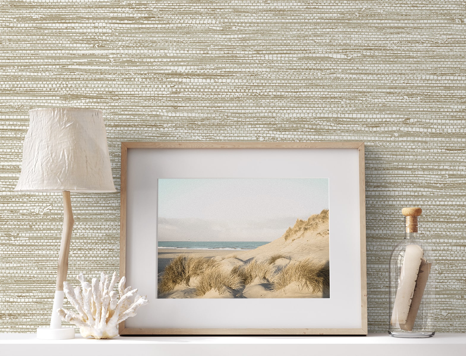 Isla Wallpaper by Seabrook Designs (Summer House Collection)