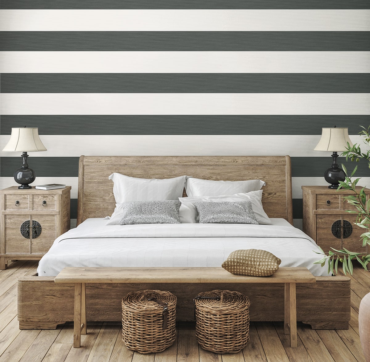 Dylan Wallpaper by Seabrook Designs (Summer House Collection)