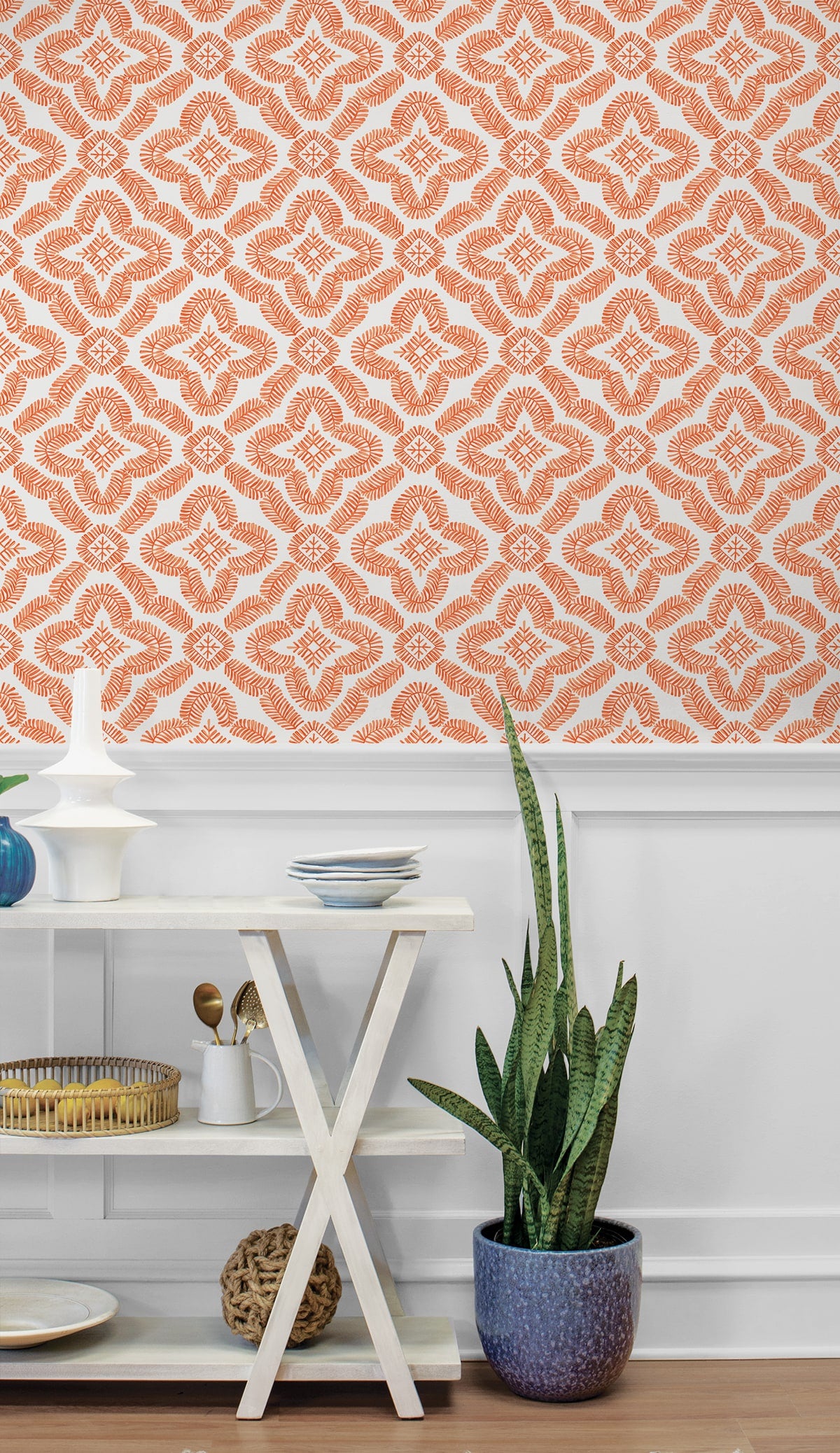 Talia Wallpaper by Seabrook(Summer House Collection)