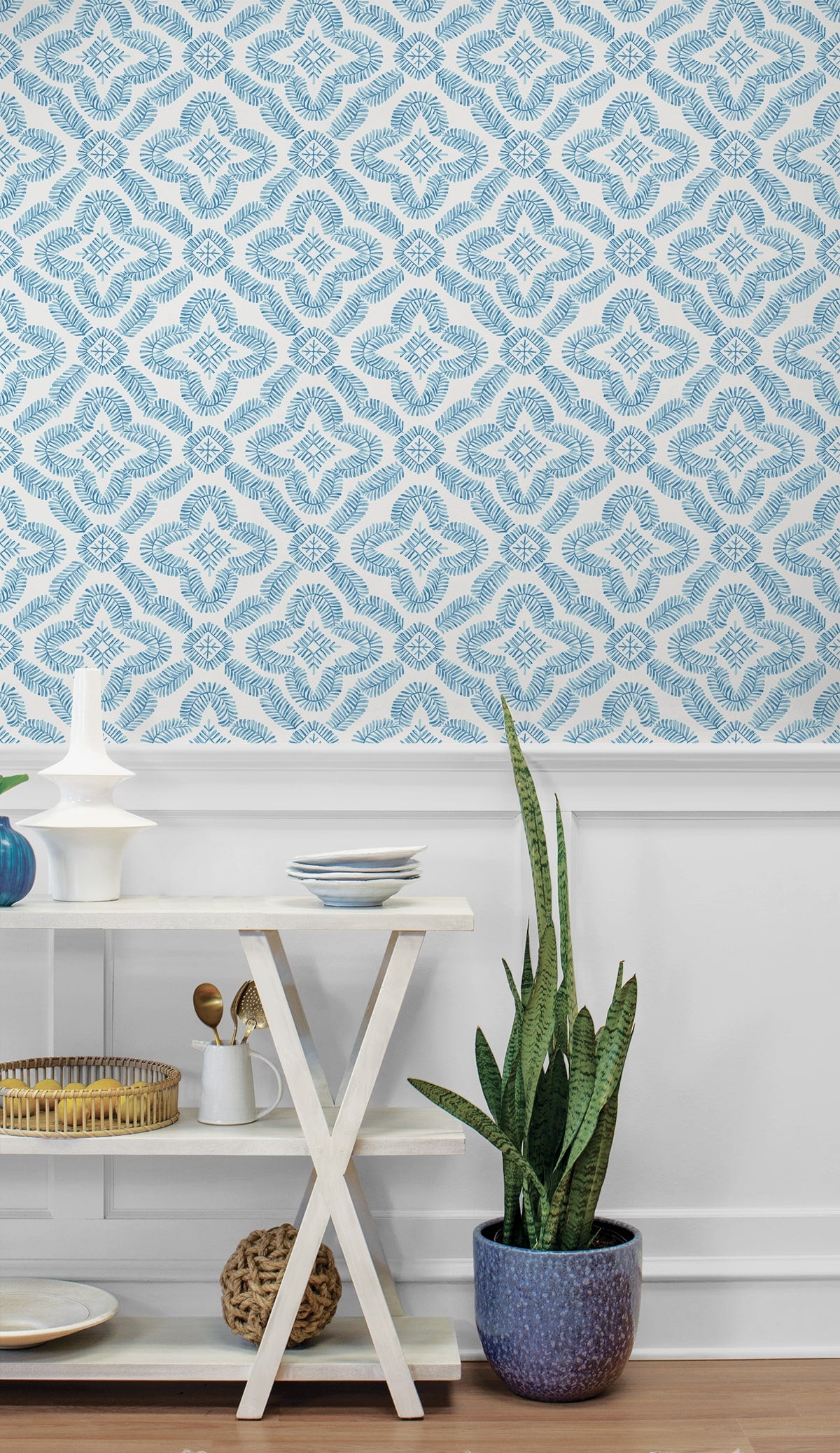 Talia Wallpaper by Seabrook(Summer House Collection)