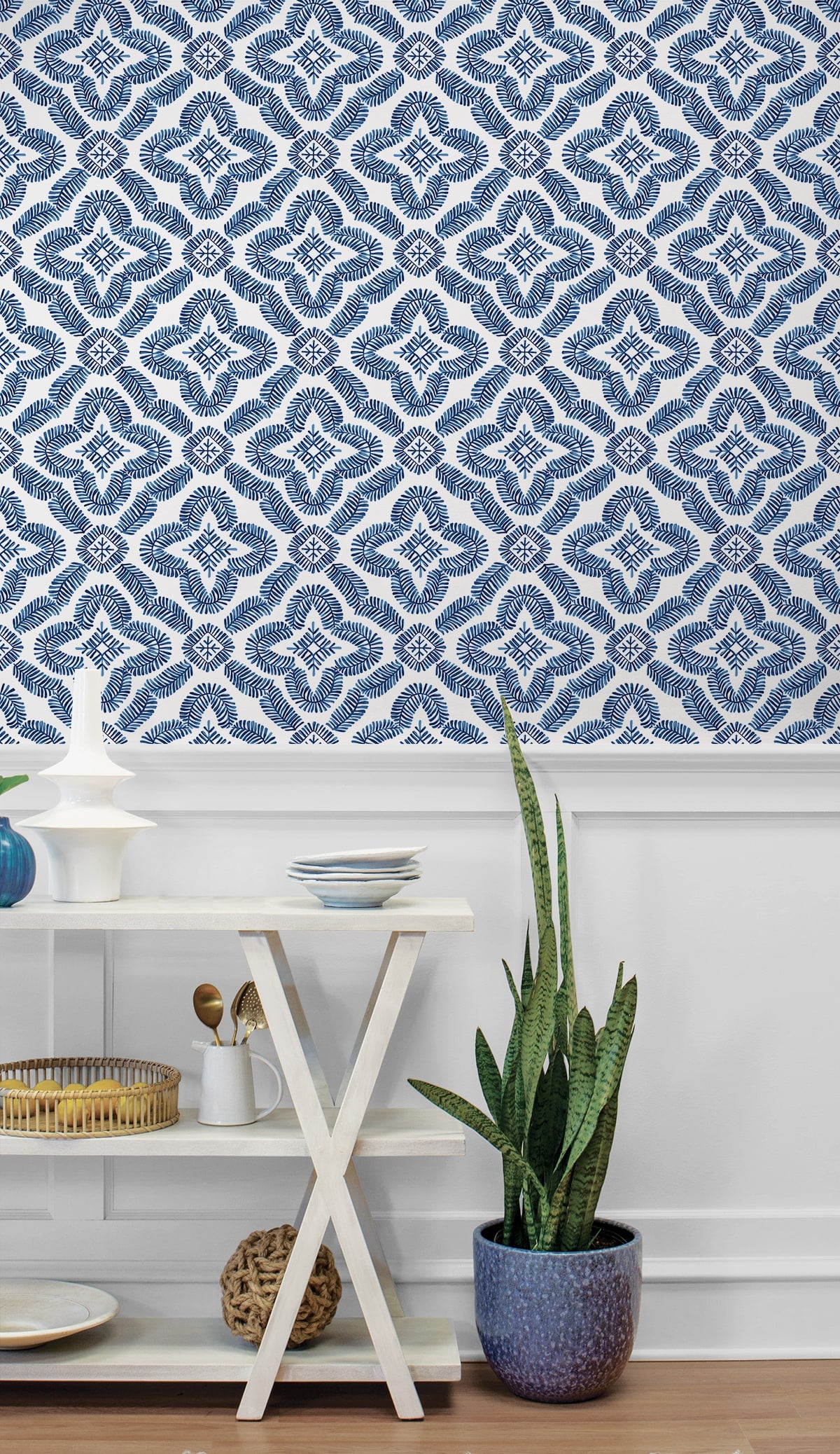 Talia Wallpaper by Seabrook(Summer House Collection)