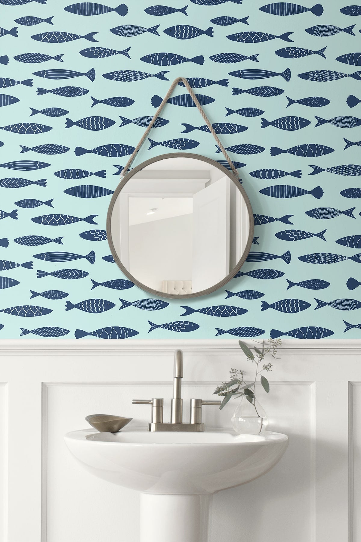 Bay Wallpaper by Seabrook Designs (Summer House Collection)