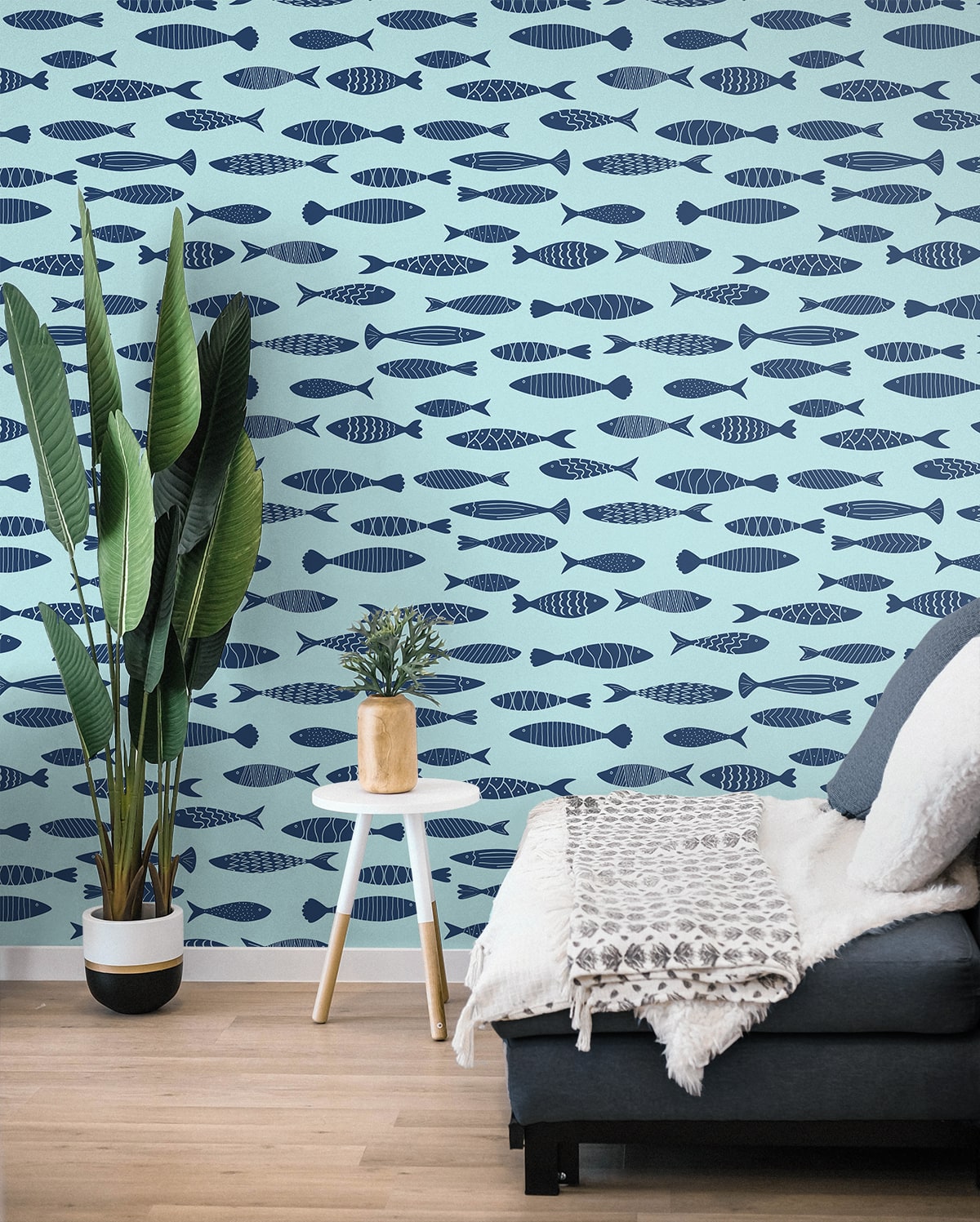 Bay Wallpaper by Seabrook Designs (Summer House Collection)