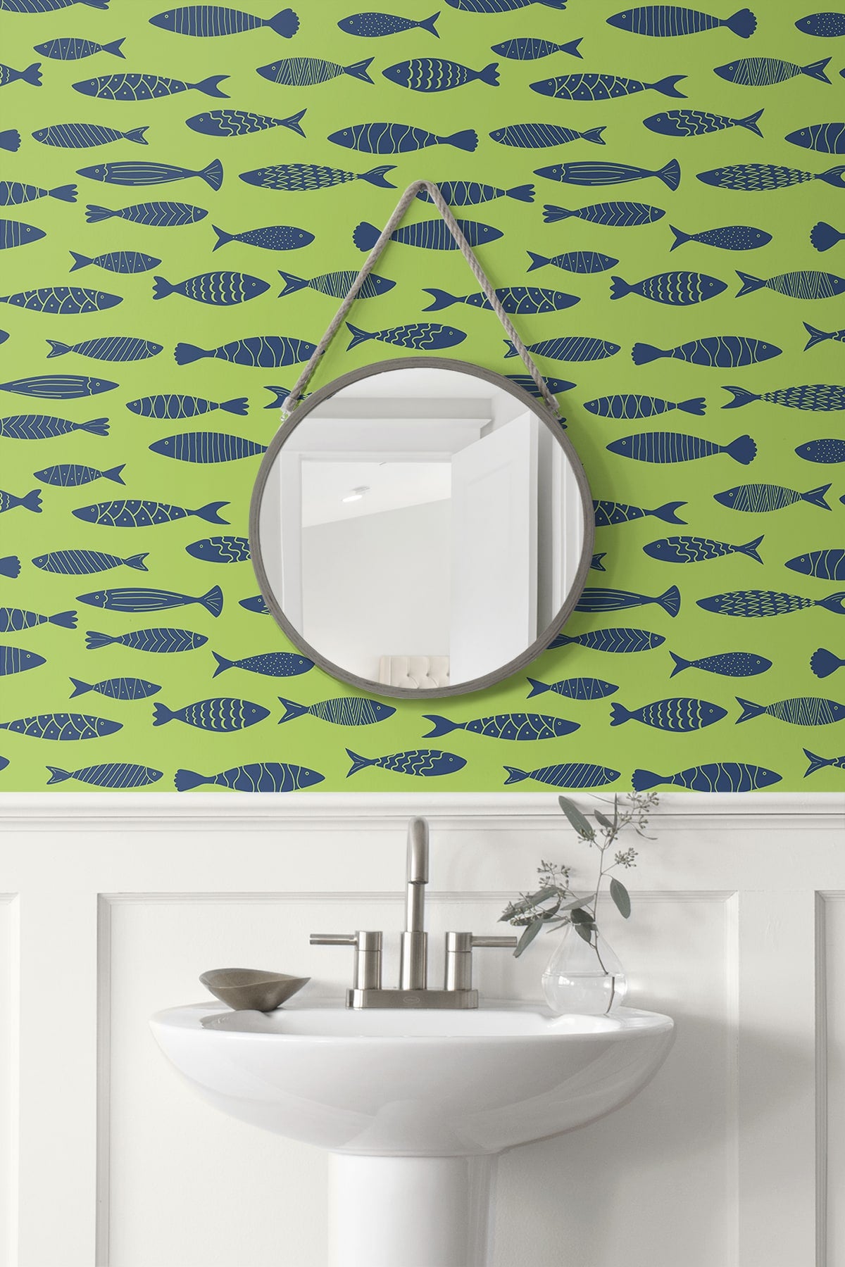 Bay Wallpaper by Seabrook Designs (Summer House Collection)
