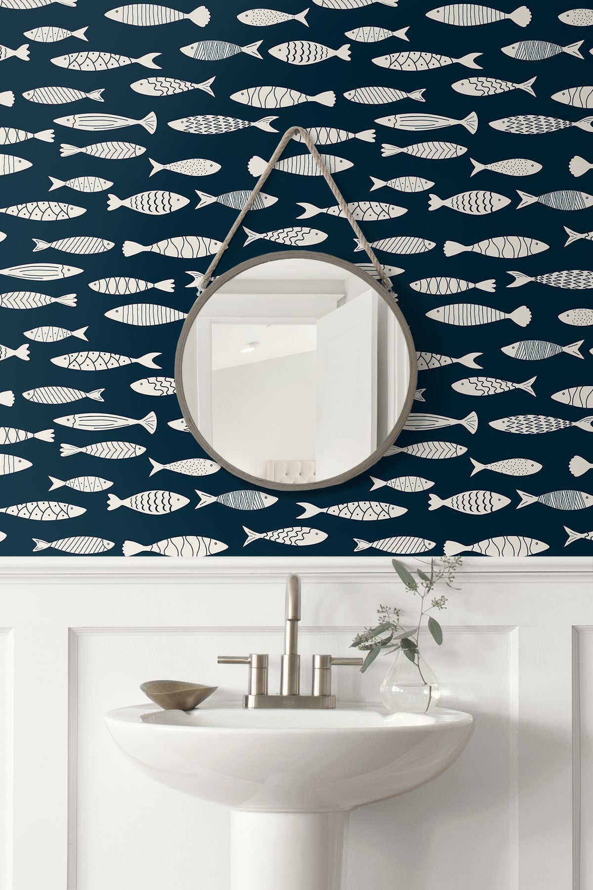 Bay Wallpaper by Seabrook Designs (Summer House Collection)