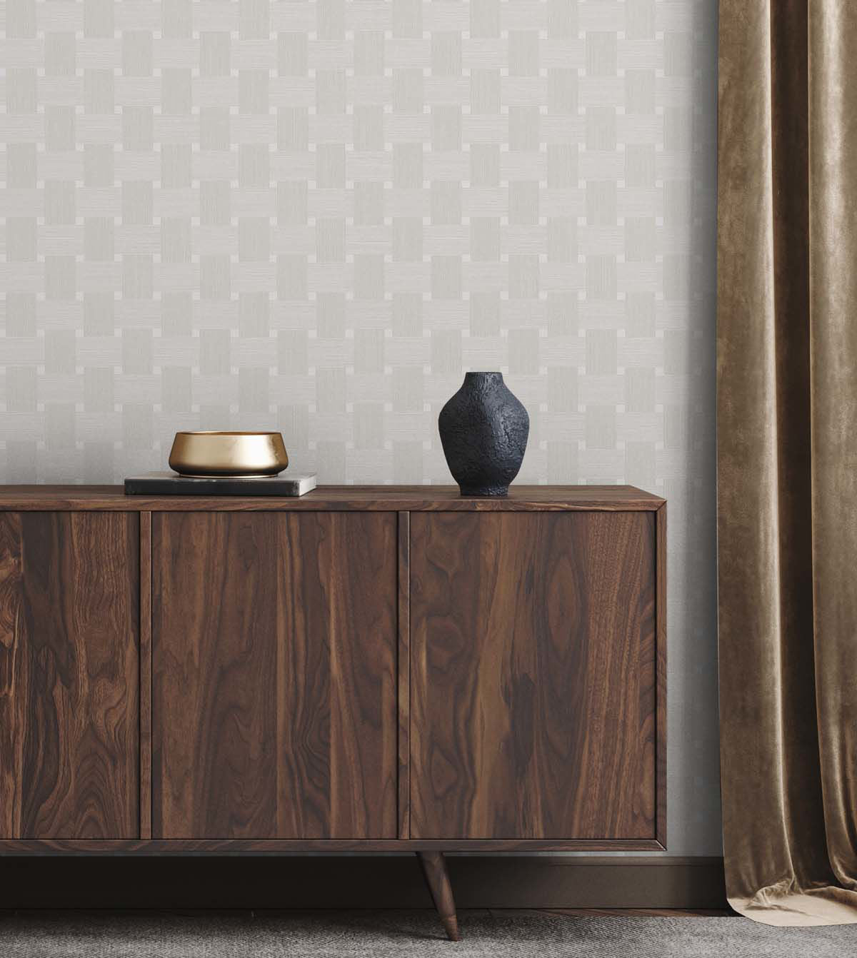 Basketweave Wallpaper by Seabrook Designs (Even More Textures Collection)
