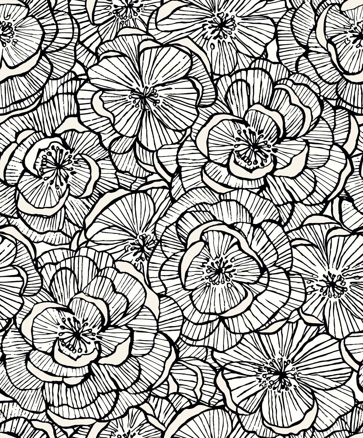 Alejandra Wallpaper by Seabrook Designs (Piano Collection)